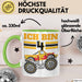 4. Geburtstag Geschenk Tasse Becher Jungs Trucks Geburtstagsgeschenk Ich Bin 4 Grün Trendation