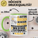Wildtierfotograf Geschenk Tasse Lustiger Spruch Erheben Sie Sich Der Wildtierfotograf Betritt den Raum Grün Trendation