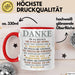 Unterricht Lehrer Wertschätzung Tasse Geschenk Lustige Geschenkidee Spruch Danke Für Das Kuscheln Rot Trendation