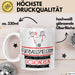 Fußballspielerin Weil Es Keinen Schöneren Beruf Gibt Tasse Geschenk für Eine Fußballspielerin Lustig Weiß Trendation