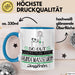 Hundemasseurin Geschenk Tasse So Gut Kann Nur Eine Hundemasseurin Aussehen Geschenkidee Geburtstag Weihnachten Lustig Blau Trendation