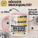 Wildtierfotograf Geschenk Tasse Lustiger Spruch Erheben Sie Sich Der Wildtierfotograf Betritt den Raum Rosa Trendation