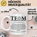 Bürokollege Tasse Geschenkidee Team Definition Kollege Weiß Trendation