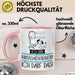 Geschenk für Hundebedarfsverkäuferin Tasse Lustige Geschenkidee Geburtstag Ich Bin Hundebedarfsverkäuferin Ich Darf Das Rosa Trendation