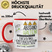 Trekking-Enthusiastin Tasse Geschenk Lustig Abstand Halten Hochleistungs-Trekking-Enthusiastin Mit Drang Zur Perfektion Bei Der Arbeit Rot Trendation