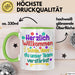 Office Arbeitskollege Tasse Geschenk Lustige Geschenkidee Spruch Herzlich Willkommen Schön Dass Du Unser Team Verstärkt Grün Trendation