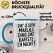Marlies Tasse Geschenk Dat Is So'n Marlies Ding Dat Raffste Eh Nicht Geschenkidee Becher mit Name Blau Trendation