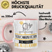 Tierkommunikatorin Geschenk Tasse Becher Die Frau Die Allen Kann Geschenkidee für eine Tierkommunikatorin Lustig Rosa Trendation