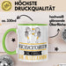 Rucksacktouristin Geschenk Tasse Becher Die Frau Die Allen Kann Geschenkidee für eine Rucksacktouristin Lustig Grün Trendation