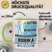 Judoka Geschenk Tasse Lustiger Spruch Erheben Sie Sich Der Judoka Betritt den Raum Grün Trendation