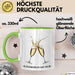 Schüler Abschluss Tasse Geschenk Lustige Geschenkidee Spruch Glückwunsch Auf Dich Grün Trendation