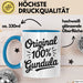 Gundula Tasse Geschenk Original 100% Gundula Geschenkidee Geburtstag Blau Trendation