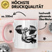Bodybuilder Tasse Geschenkidee für Fitness Experten Rosa Trendation