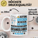 Gesangslehrer Geschenk Tasse Lustiger Spruch Erheben Sie Sich Der Gesangslehrer Betritt den Raum Weiß Trendation