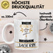 Jägerin Tasse Geschenk Becher Stark Attraktiv Furchtlos Jägerin Lustige Geschenkidee Weiß Trendation