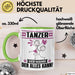 Tänzer Tasse Geschenk für Tänzer Der Mann Der Alles Kann Geschenkidee zum Geburtstag Grün Trendation