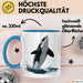 Wal Tier Tasse Geschenk Lustige Geschenkidee Spruch Blau Trendation