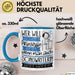 Songwriterin Tasse Geschenk Spruch Wer Will Schon Prinzessin Sein Wenn Man Auch Songwriterin Sein Kann Blau Trendation