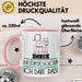 Geschenk für Katzenpsychologin Tasse Lustige Geschenkidee Geburtstag Ich Bin Katzenpsychologin Ich Darf Das Rosa Trendation