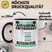Aquarium-Enthusiast Tasse Geschenk für Aquarium-Enthusiast Geburtstag Lustiger Spruch Kaffee-Becher Was Ist Deine Superkraft Schwarz Trendation