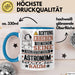 Astronom Geschenk Tasse Lustiger Spruch Erheben Sie Sich Der Astronom Betritt den Raum Blau Trendation