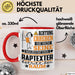 Raptexter Geschenk Tasse Lustiger Spruch Erheben Sie Sich Der Raptexter Betritt den Raum Rot Trendation