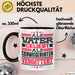 Schwiegervater Tasse Geschenk Geburtstag Bester Schwiegerpapa Geschenkidee Becher Schwarz Trendation