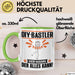 DIY-Bastler Tasse Geschenk für DIY-Bastler Der Mann Der Alles Kann Geschenkidee zum Geburtstag Grün Trendation