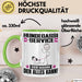 Hundegassi-Service Tasse Geschenk für Hundegassi-Service Der Mann Der Alles Kann Geschenkidee zum Geburtstag Grün Trendation