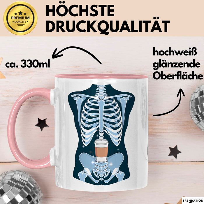 Radiologe Tasse Geschenk Lustige Geschenkidee Spruch Für Bildgebungs Profis Rosa Trendation