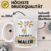 Maler Geschenk Tasse So Gut Kann Nur Ein Maler Aussehen Geschenkidee Kaffee-Becher Weiß Trendation