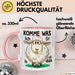 Sarkastisches Schaf Tasse Geschenkidee Sheep That Tierhumor Rosa Trendation