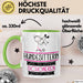 Hundesitterin Weil Es Keinen Schöneren Beruf Gibt Tasse Geschenk für Eine Hundesitterin Lustig Grün Trendation
