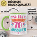 70er Geburtstag Tasse Geschenk Frauen So Gut Kann Man Mit 70 Aussehen Geschenkidee Geburtstag Grün Trendation