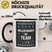 Office Arbeitskollege Tasse Geschenk Lustige Geschenkidee Spruch Willkommen Im Team Trendation