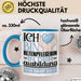 Altenpflegerin Ausbildung Start Geschenk Tasse Ich Bin Altenpflegerin In Der Ausbildung Ich Darf Das Kaffee-Becher Geschenkidee Blau Trendation