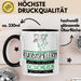 Rugbyspielerin Weil Es Keinen Schöneren Beruf Gibt Tasse Geschenk für Eine Rugbyspielerin Lustig Trendation