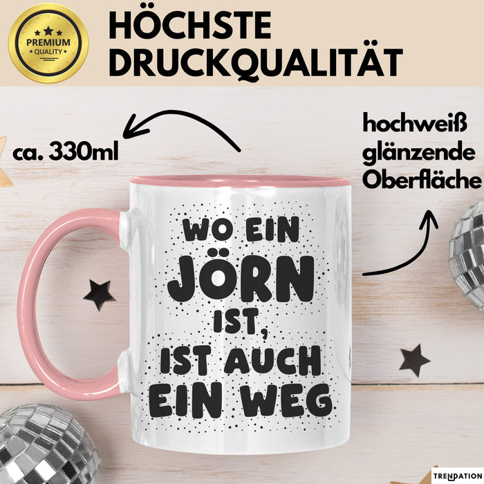Joern Tasse Wo Ein Joern Ist, Ist Auch Ein Weg Geschenk