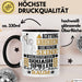 Squash-Spieler Geschenk Tasse Lustiger Spruch Erheben Sie Sich Der Squash-Spieler Betritt den Raum Schwarz Trendation