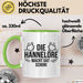 Hannelore Tasse Geschenk Die Hannelore Macht Dat Schon Geschenkidee Becher mit Name Grün Trendation