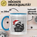Waschbär Tasse Geschenk Dear Santa I Can Explain Geschenkidee Weihnachten Xmas Becher Blau Trendation