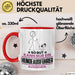 Hundeausführer Geschenk Tasse So Gut Kann Nur Ein Hundeausführer Aussehen Geschenkidee Kaffee-Becher Rot Trendation