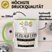 Verkäuferin Weil Es Keinen Schöneren Beruf Gibt Tasse Geschenk für Eine Verkäuferin Lustig Grün Trendation