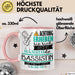 Bassistin Tasse Geschenk Lustiger Spruch Bitte Erheben Sie Sich Seine Majestät Die Bassistin Betritt Den Raum Rosa Trendation