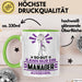 Manager Geschenk Tasse So Gut Kann Nur Ein Manager Aussehen Geschenkidee Kaffee-Becher Grün Trendation
