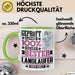 Langläufer Geschenk Lustiger Spruch für Langläufer Geschenkidee Bester Langläufer Der Welt Grün Trendation