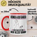 Hundeausführer Tasse Geschenk für Hundeausführer Der Mann Der Alles Kann Geschenkidee zum Geburtstag Rot Trendation