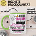 Hundesitterin Tasse Geschenk Lustiger Spruch Bitte Erheben Sie Sich Seine Majestät Die Hundesitterin Betritt Den Raum Grün Trendation
