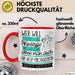 Hip-Hop-Produzentin Tasse Geschenk Spruch Wer Will Schon Prinzessin Sein Wenn Man Auch Hip-Hop-Produzentin Sein Kann Rot Trendation