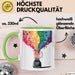 Smoothie Liebhaber Tasse Geschenkidee für Mixer Fan Grün Trendation